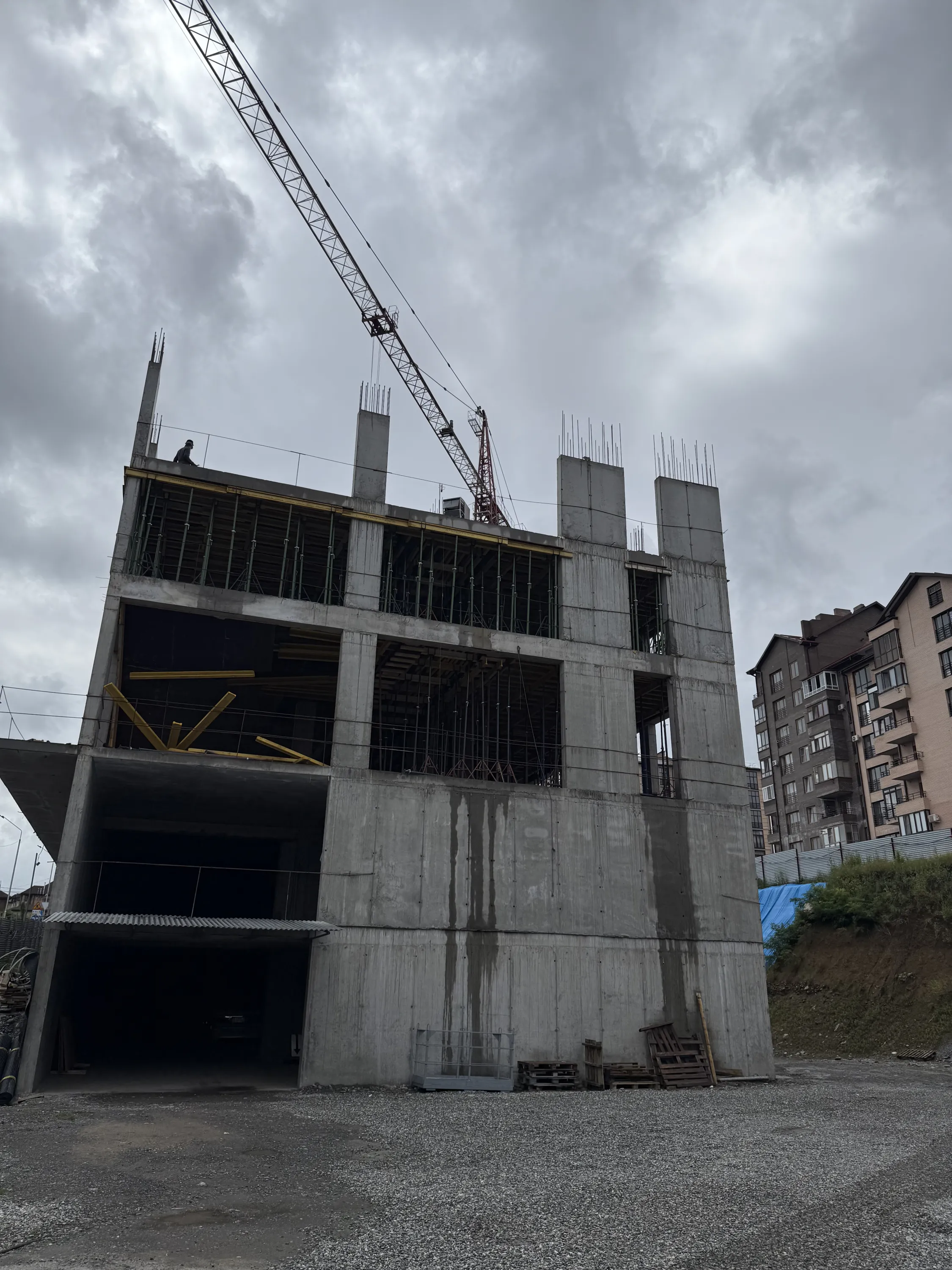 ЖК Парус 4 ход строительства