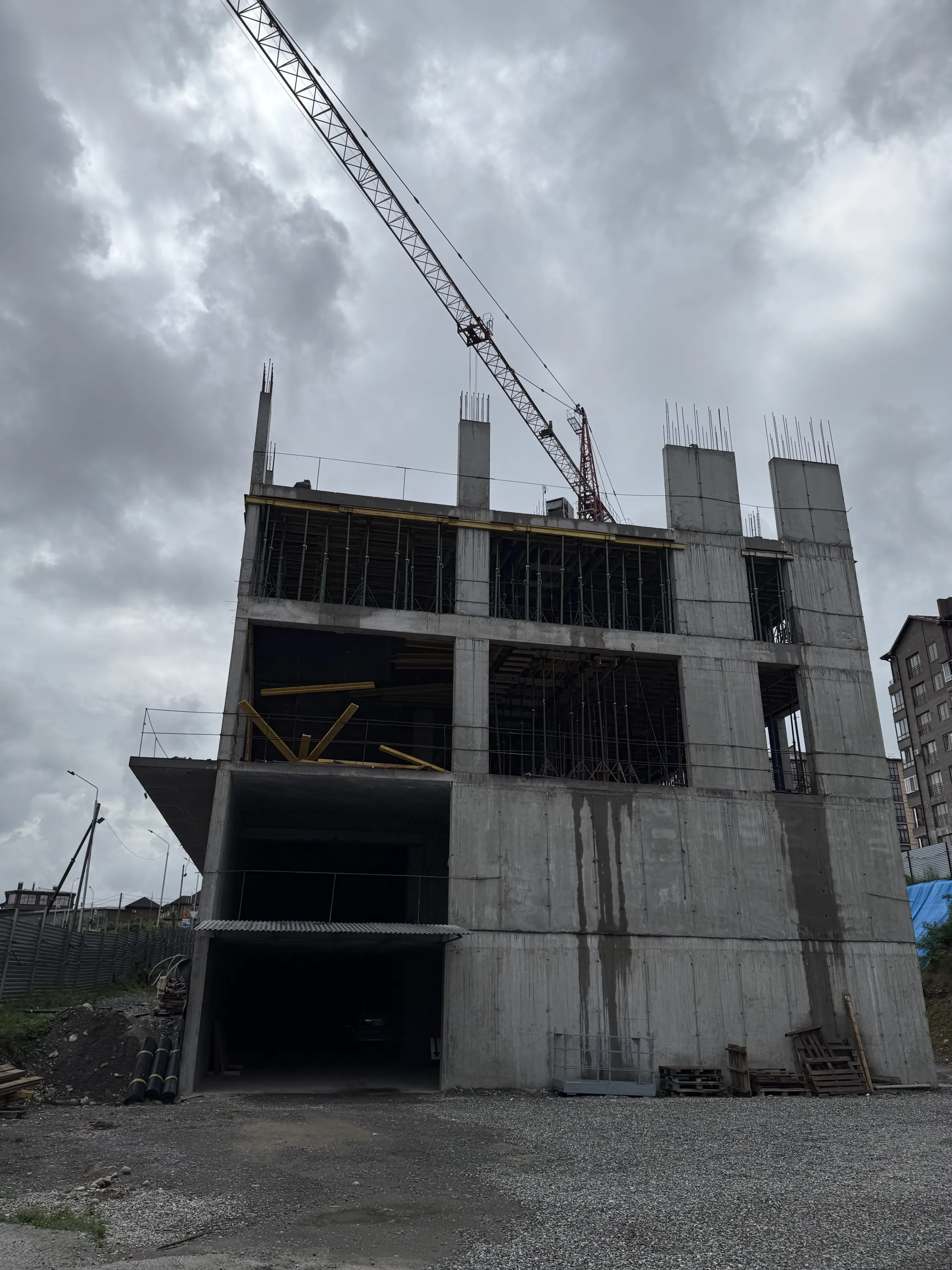 ЖК Парус 4 ход строительства