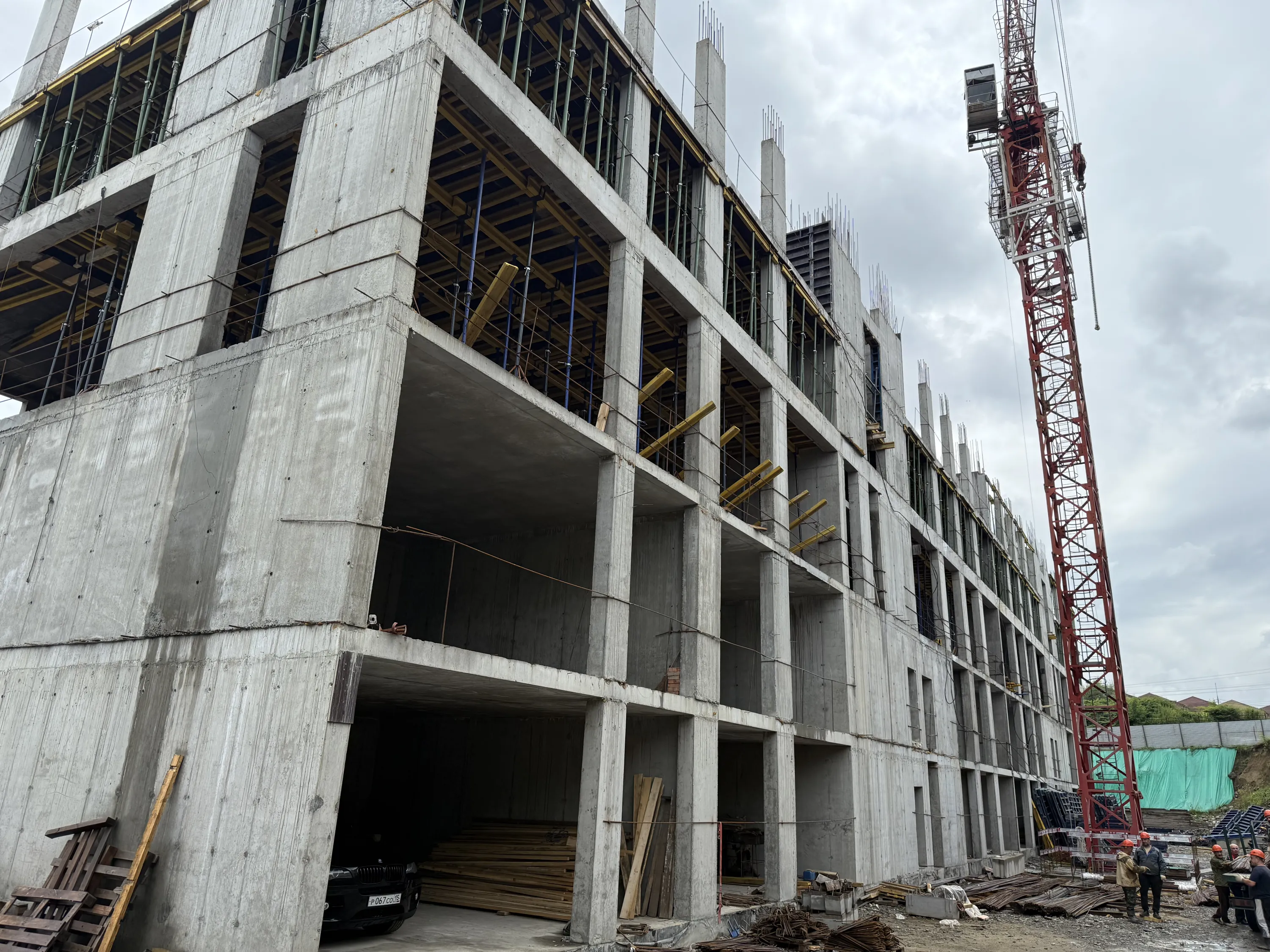 ЖК Парус 4 ход строительства