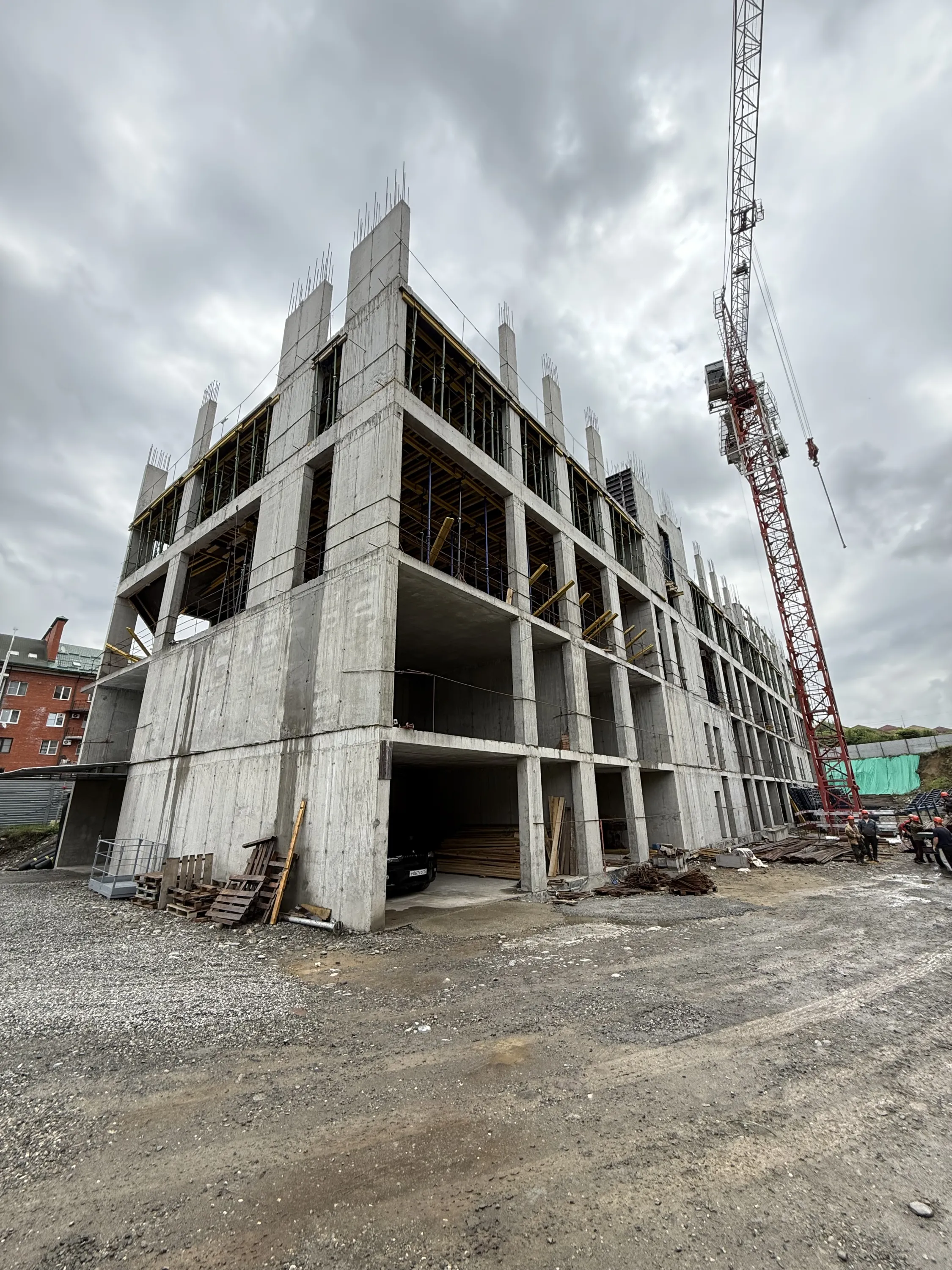 ЖК Парус 4 ход строительства