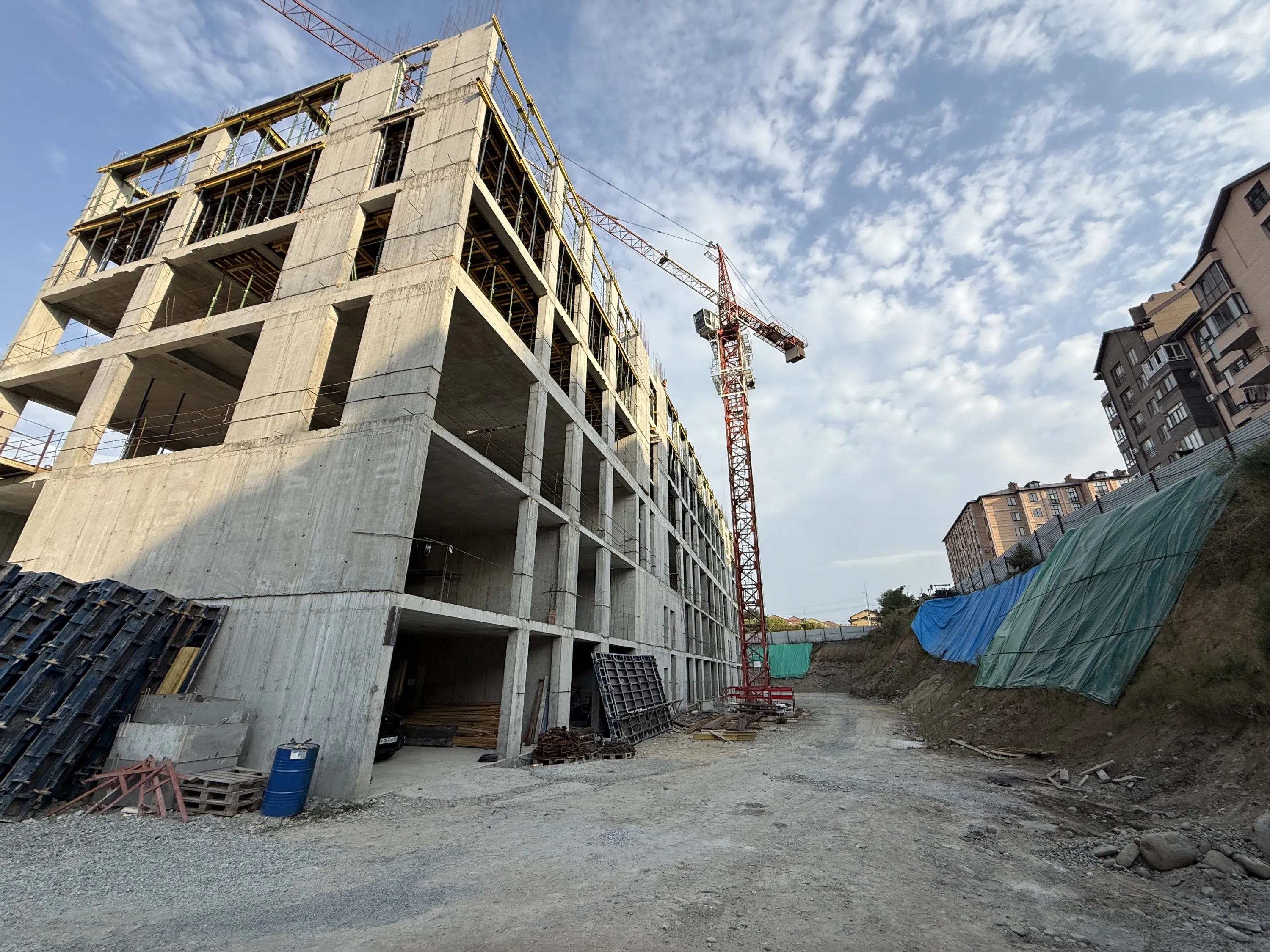 ЖК Парус 4 ход строительства