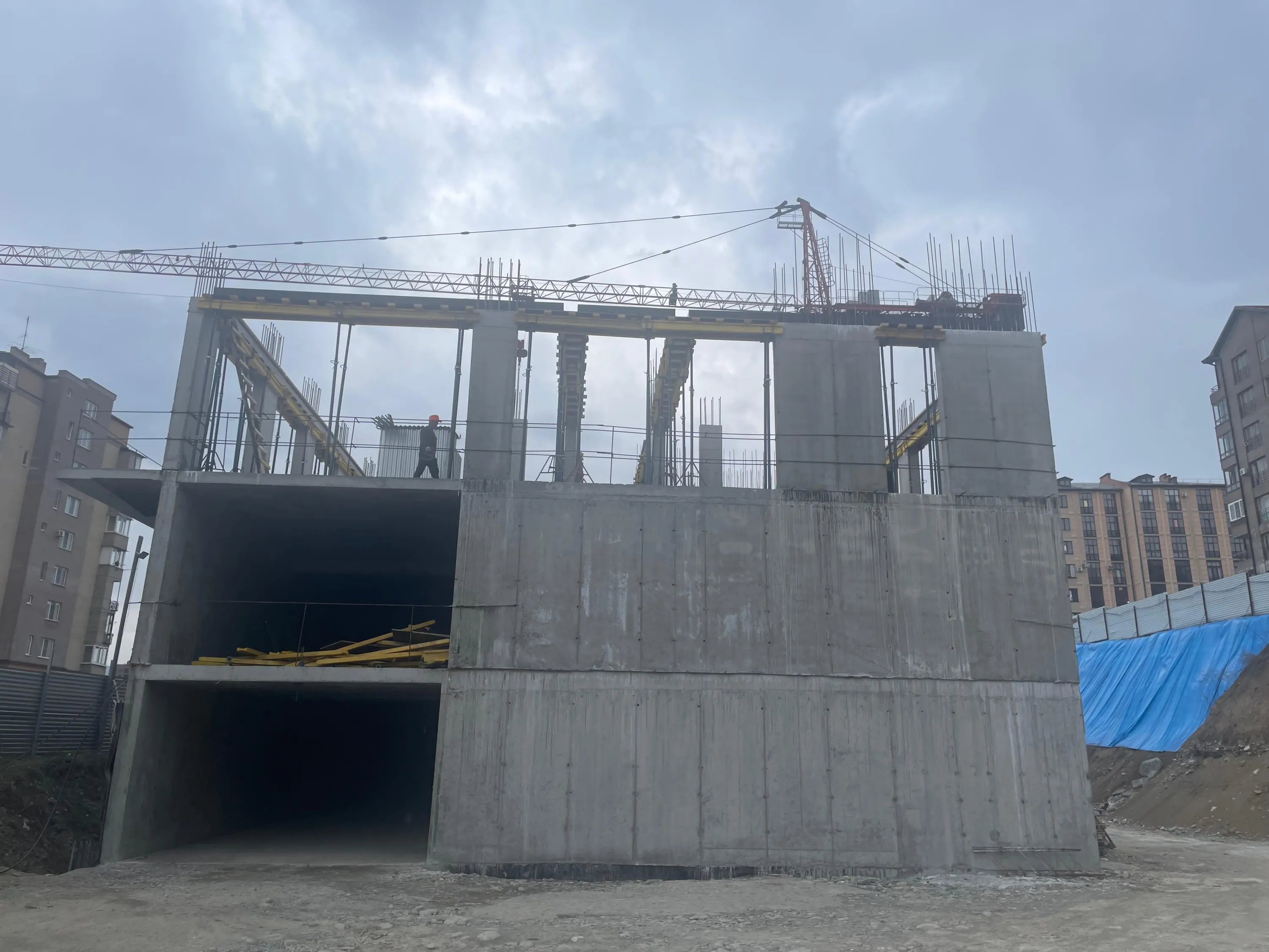 ЖК Парус 4 ход строительства