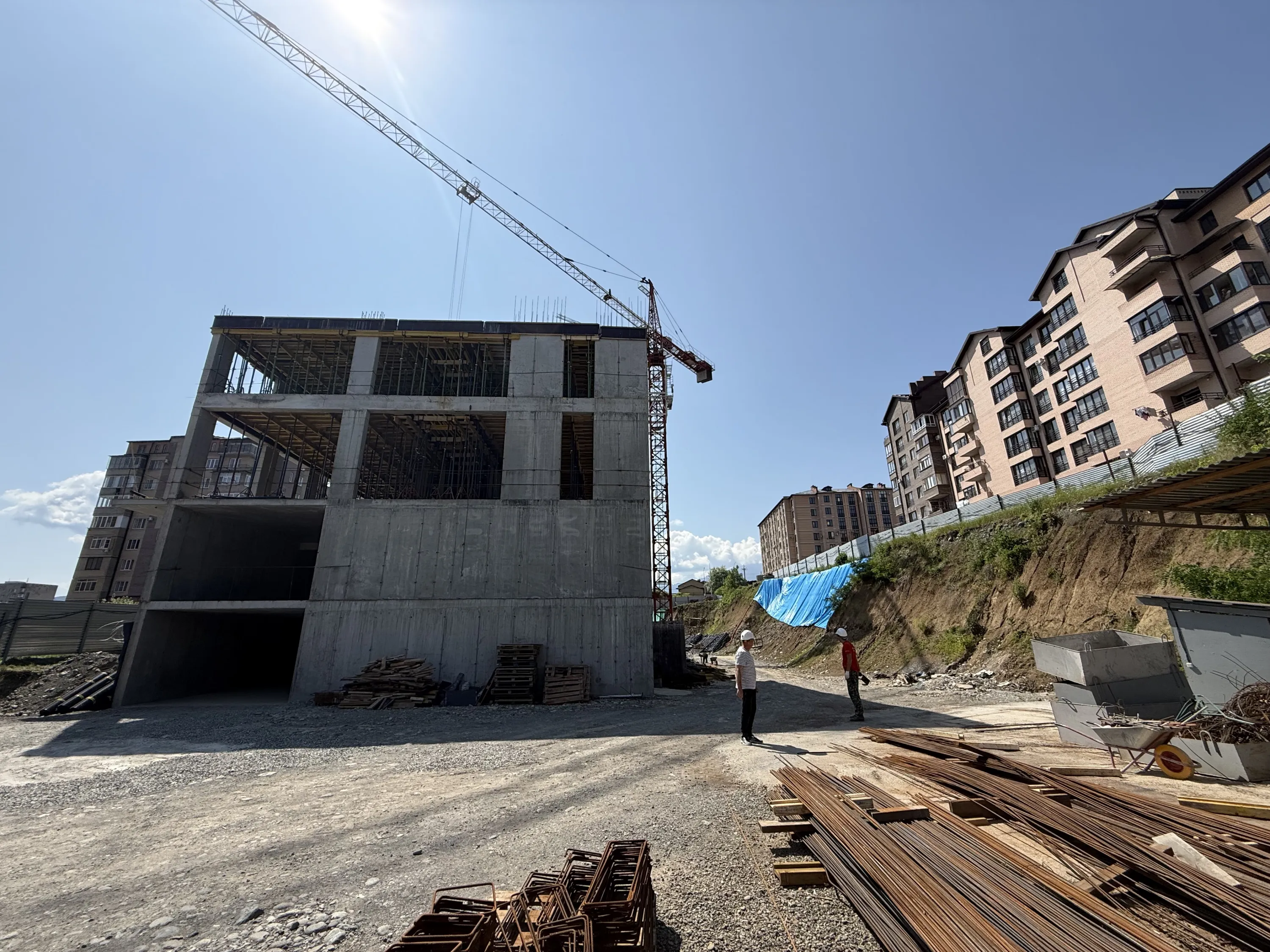 ЖК Парус 4 ход строительства