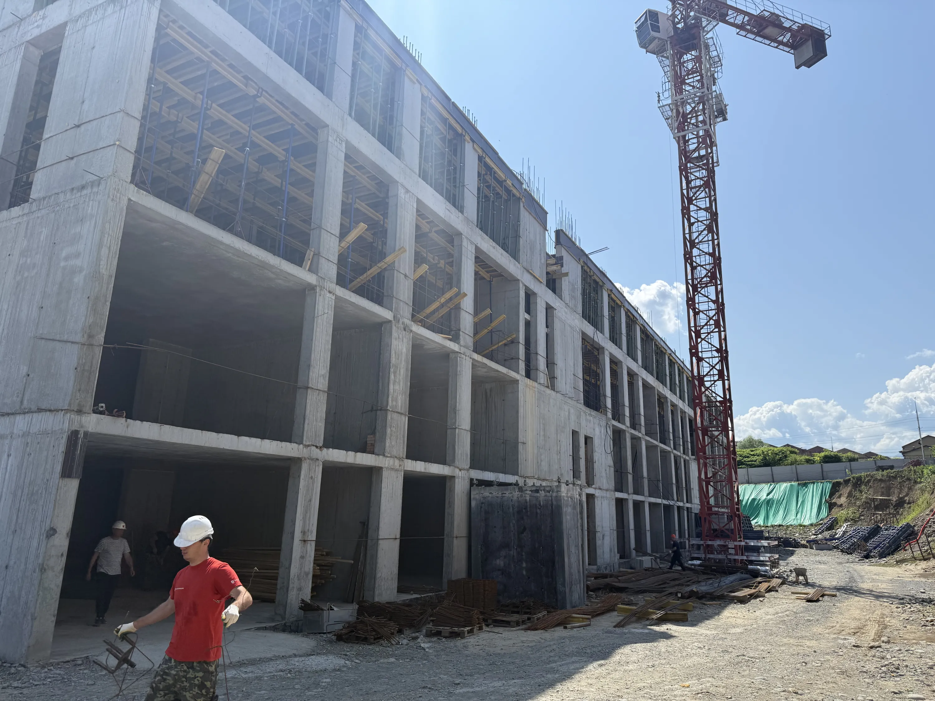 ЖК Парус 4 ход строительства