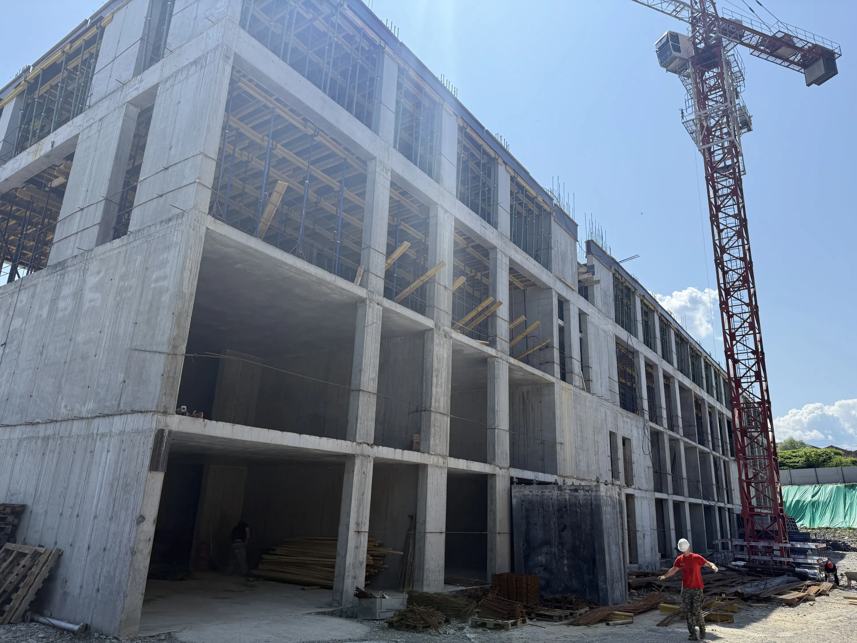 ЖК Парус 4 ход строительства