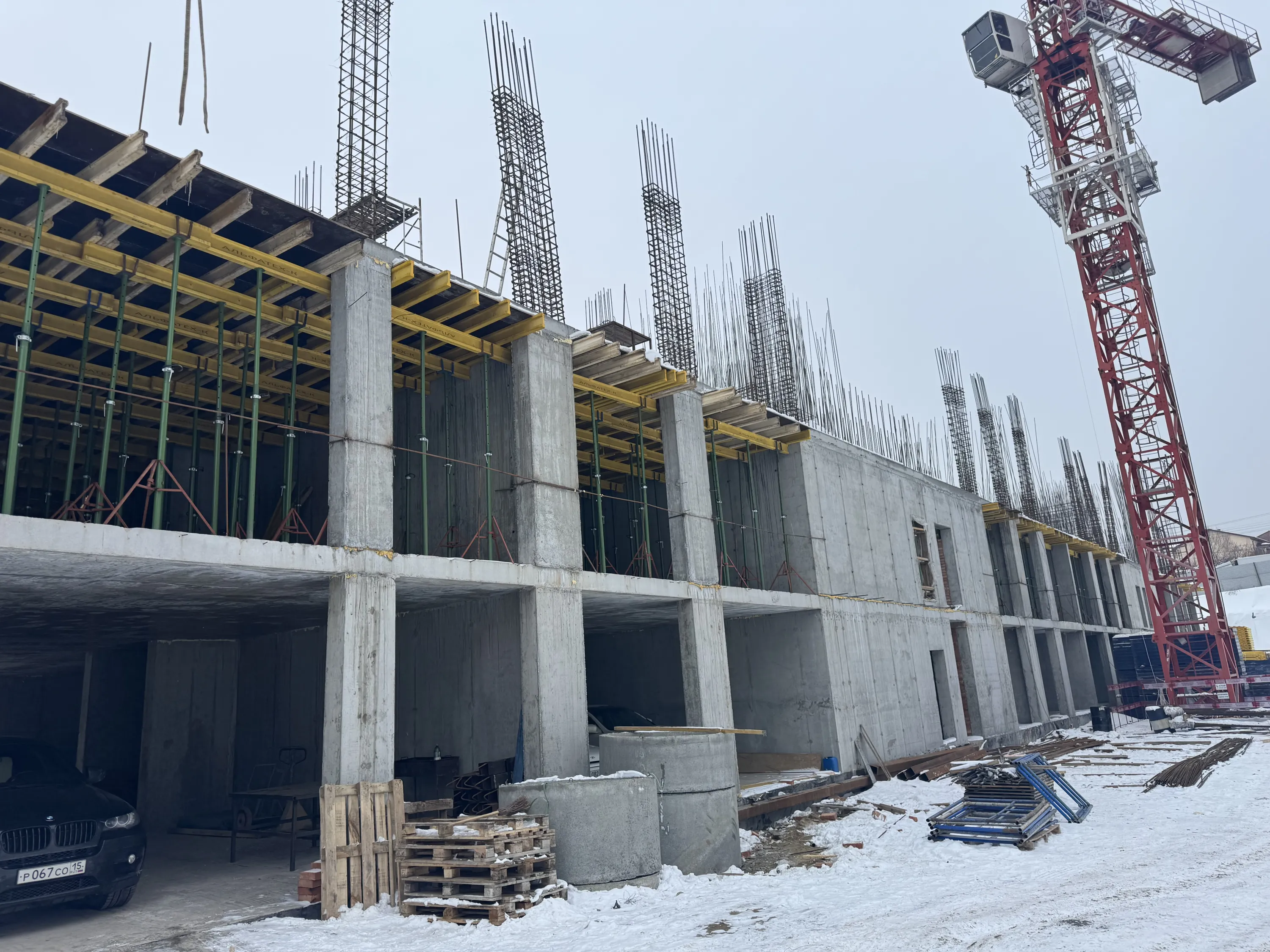 ЖК Парус 4 ход строительства