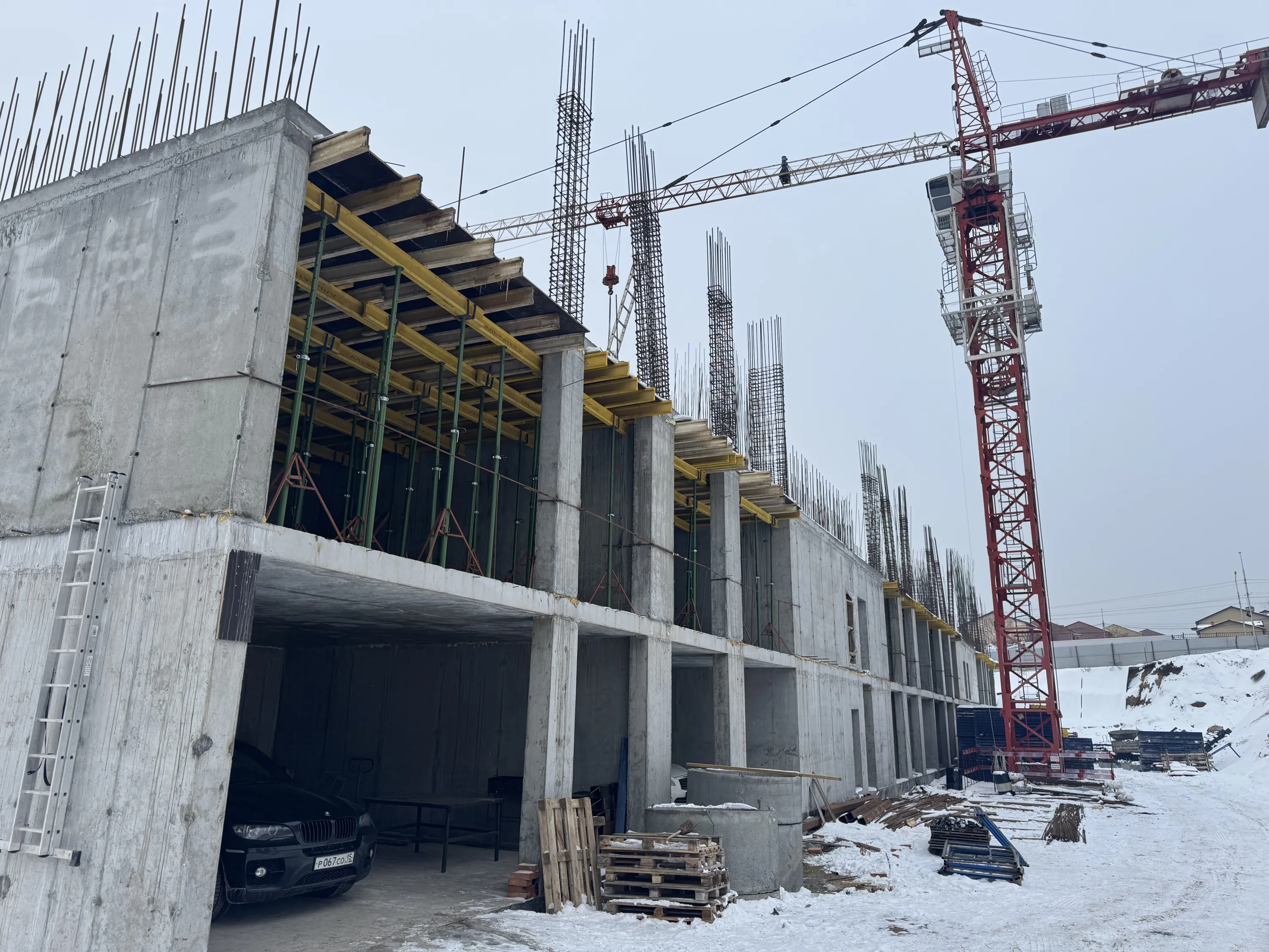 ЖК Парус 4 ход строительства