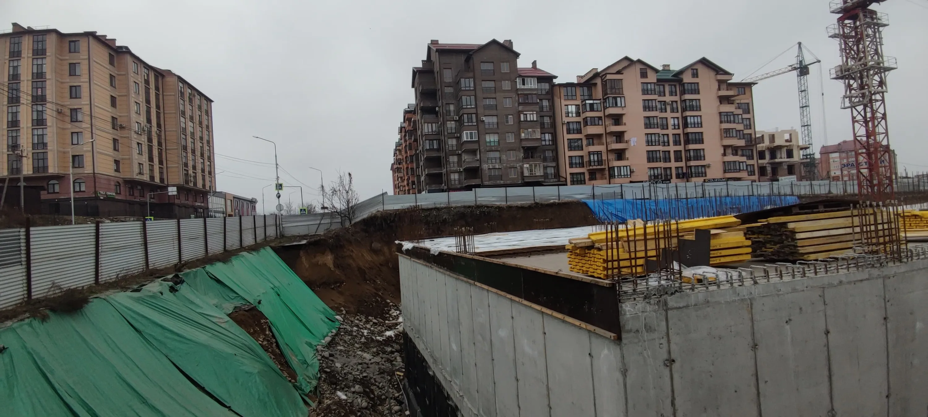 ЖК Парус 4 ход строительства