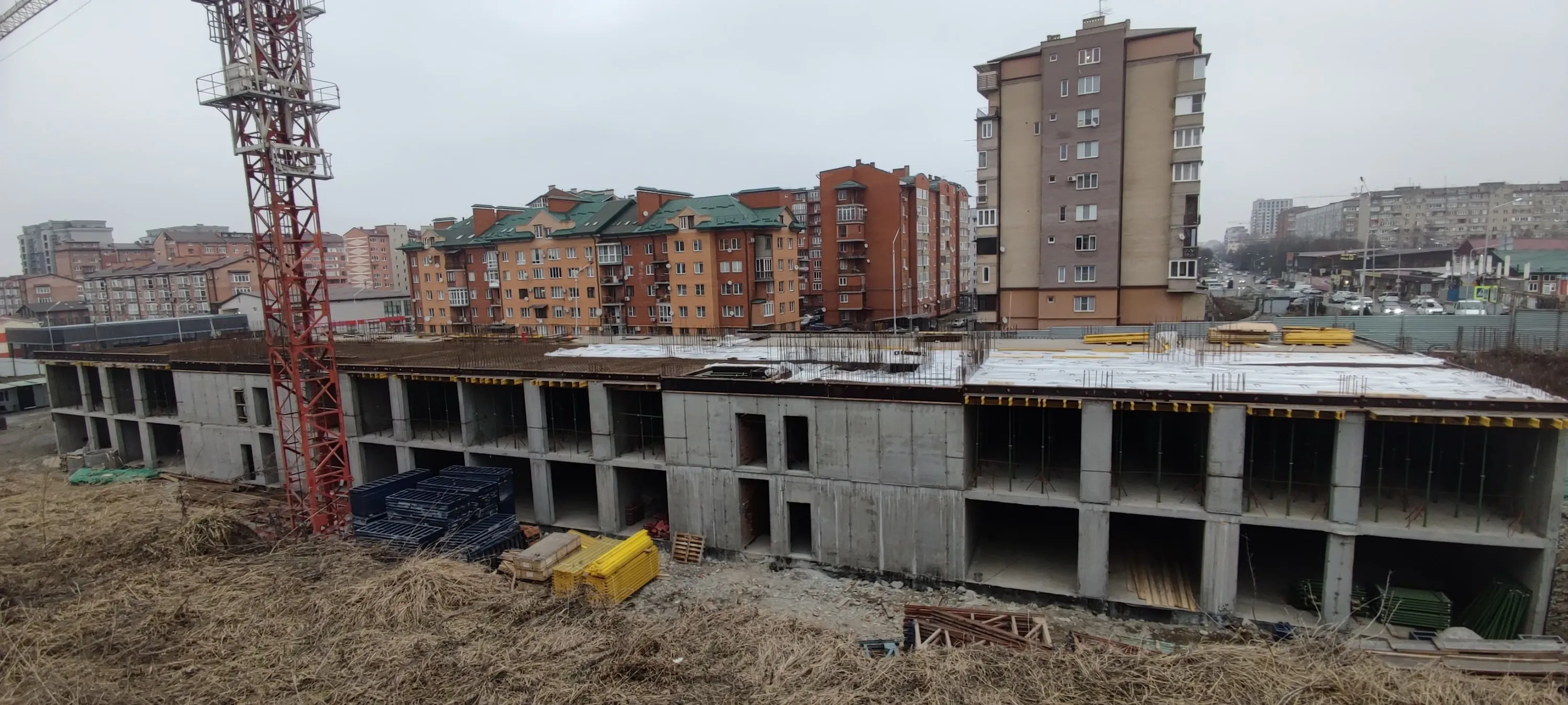 ЖК Парус 4 ход строительства