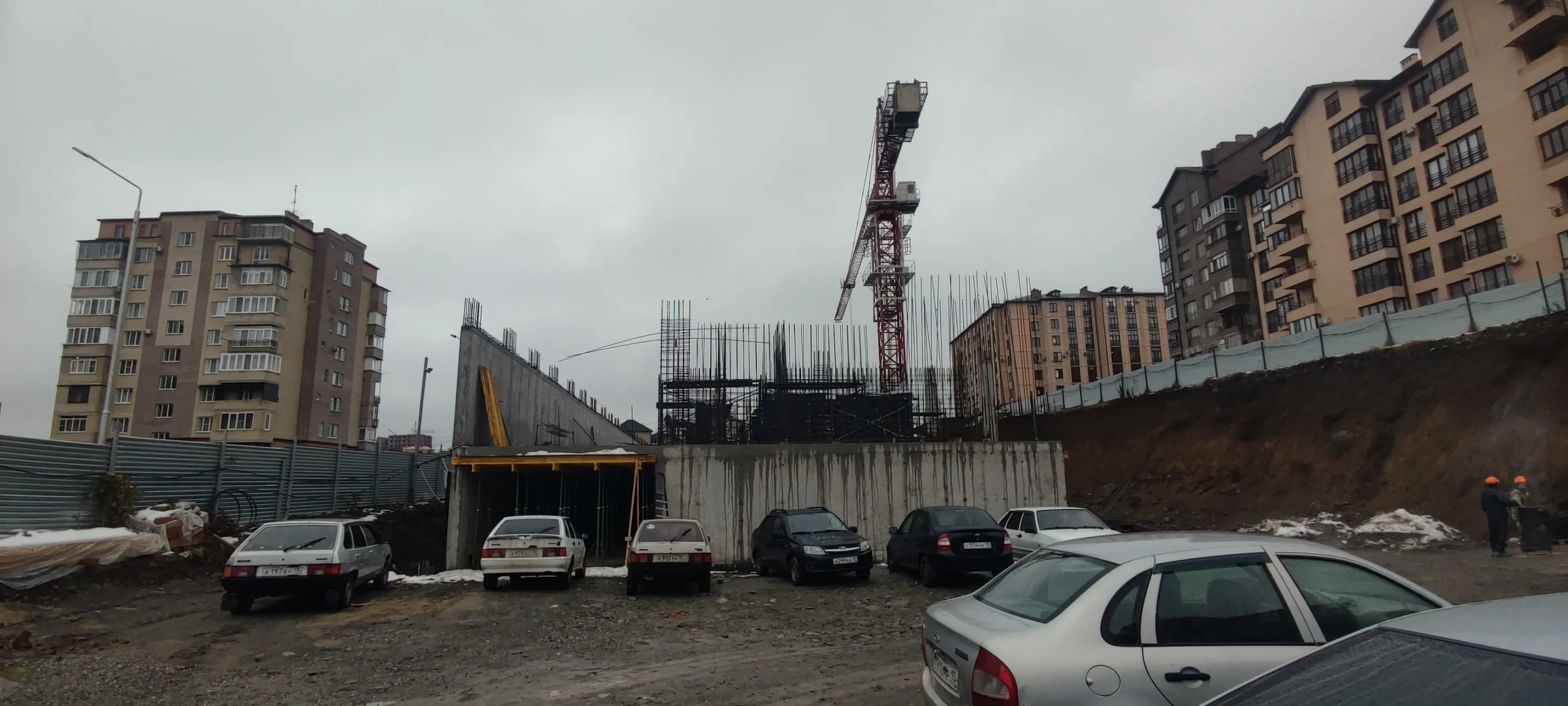 ЖК Парус 4 ход строительства