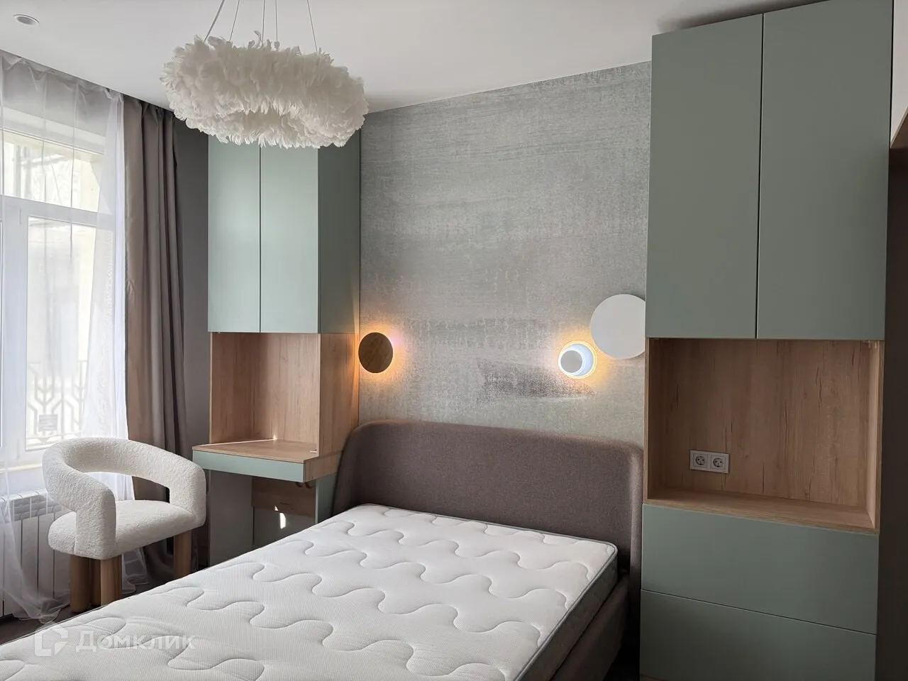 Планировка 2-комнатной квартиры 54.57 м² в ЖК Дом бизнес-класса Дягилев, г. Ханты-Мансийск — фото 7