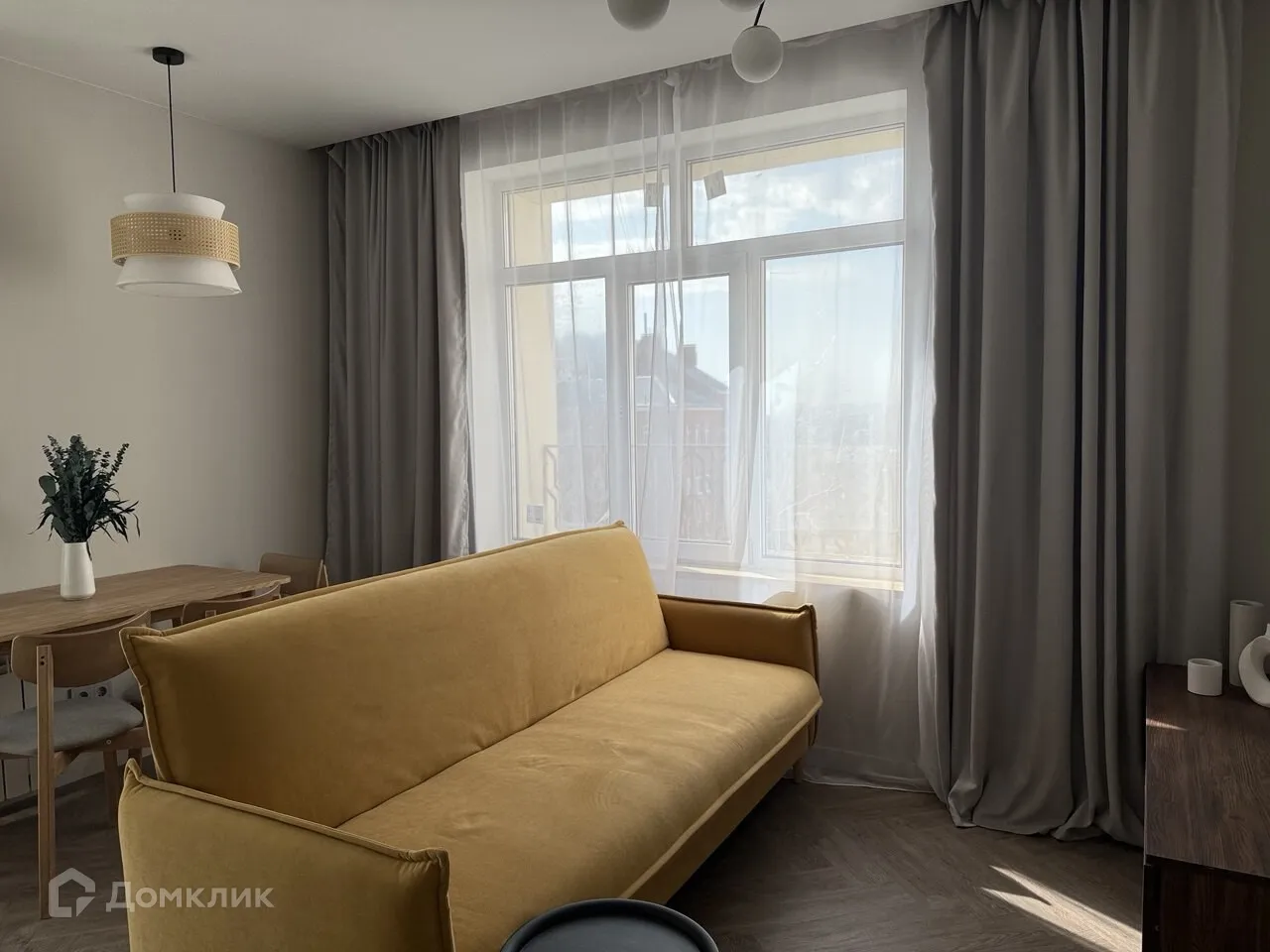 Планировка 2-комнатной квартиры 54.57 м² в ЖК Дом бизнес-класса Дягилев, г. Ханты-Мансийск — фото 8