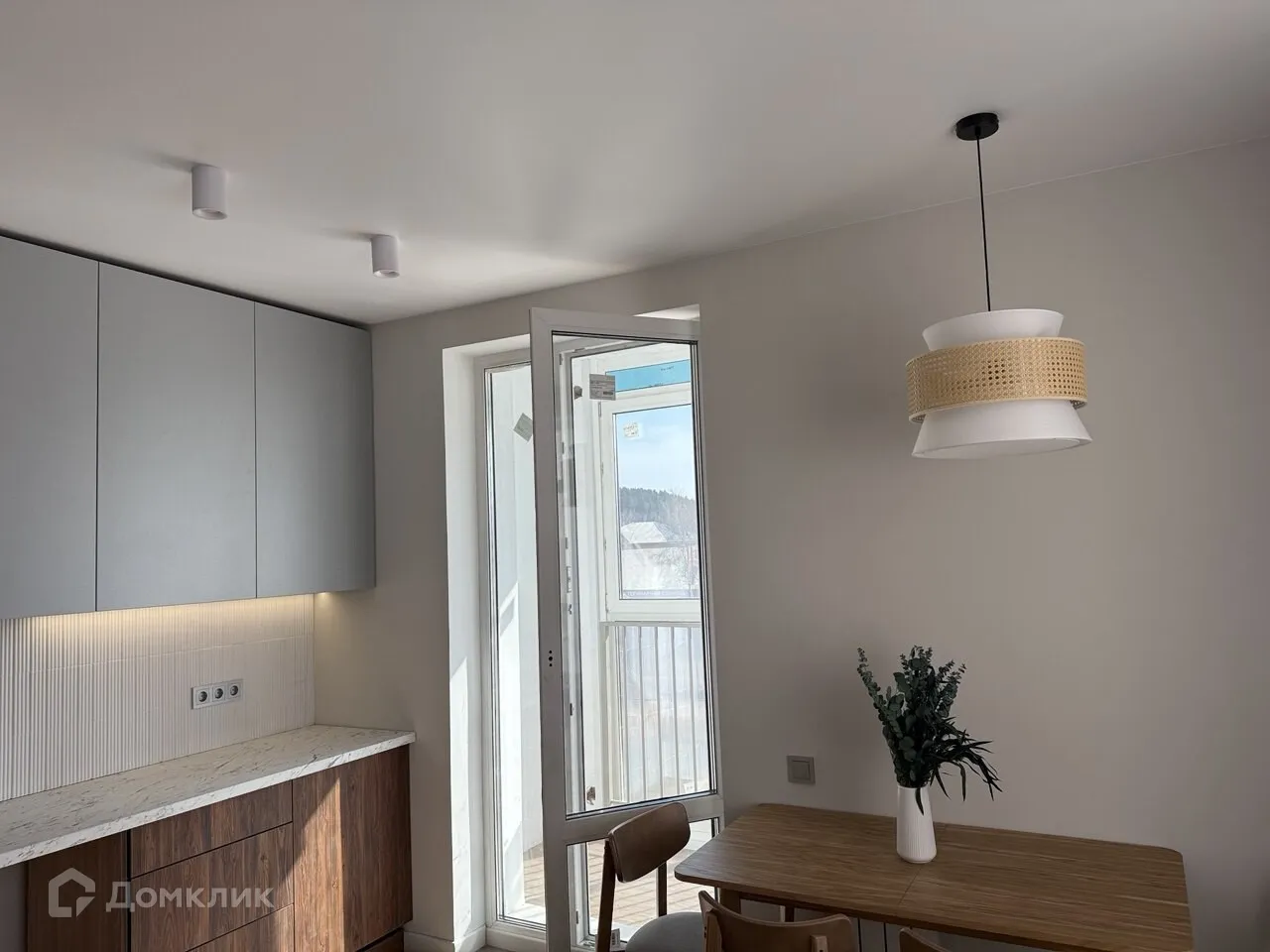 Планировка 2-комнатной квартиры 54.57 м² в ЖК Дом бизнес-класса Дягилев, г. Ханты-Мансийск — фото 12