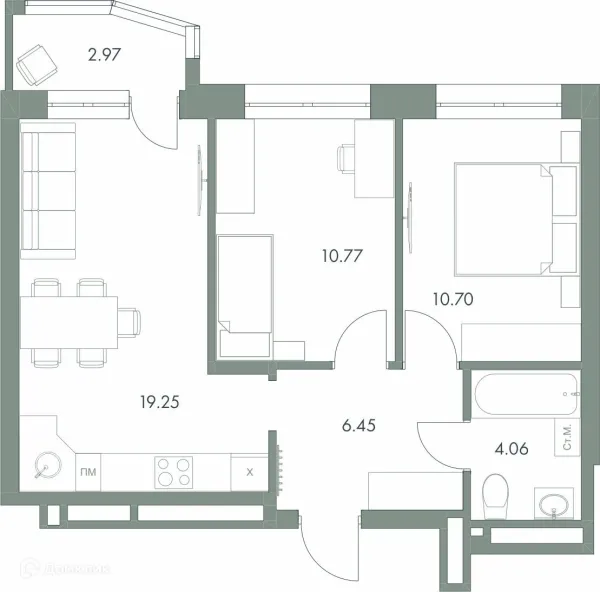 Квартира в ЖК Есенин