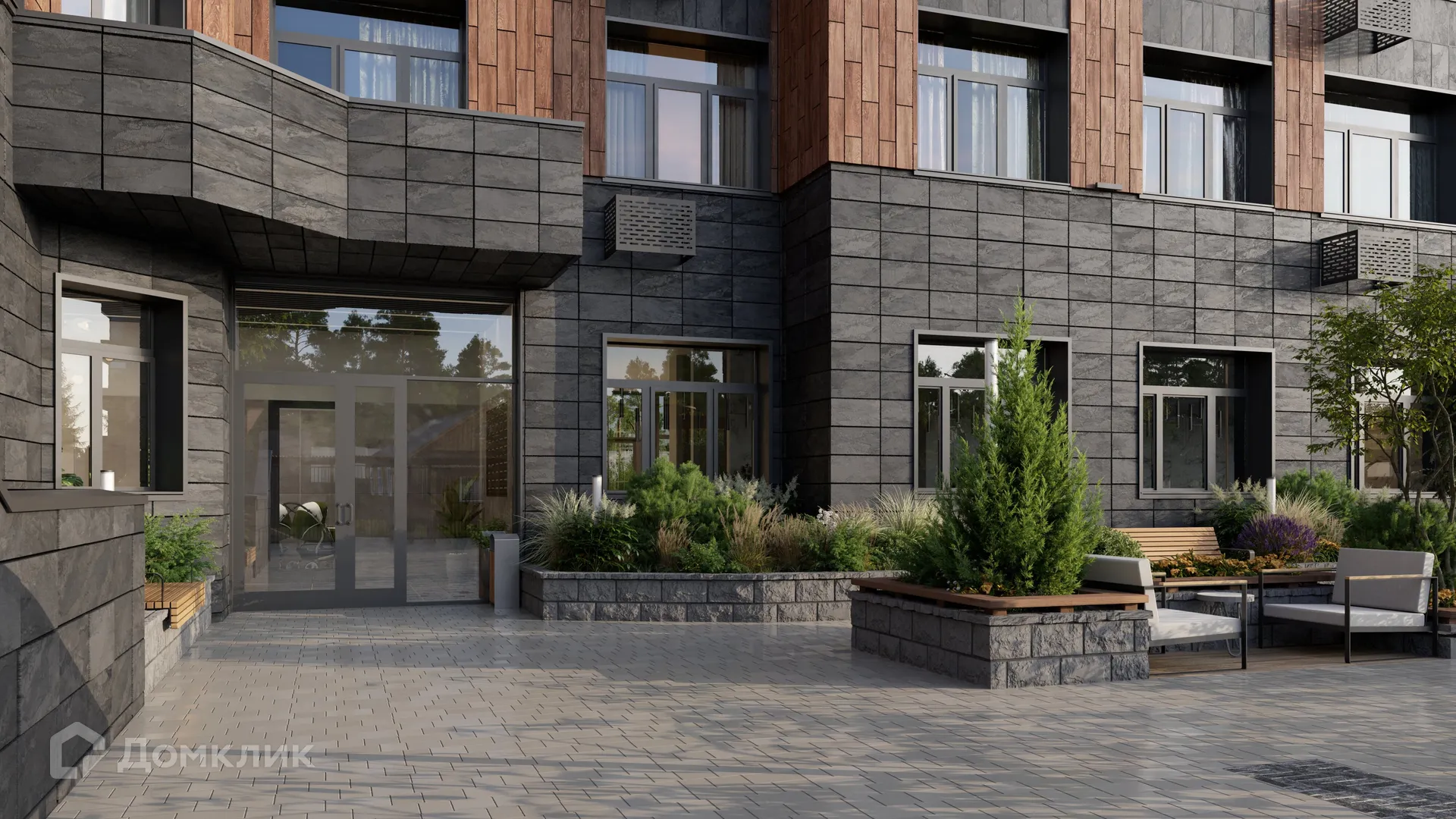 Планировка 2-комнатной квартиры 64.8 м² в ЖК Эко-квартал "Долина Ручьев", г. Ханты-Мансийск — фото 9