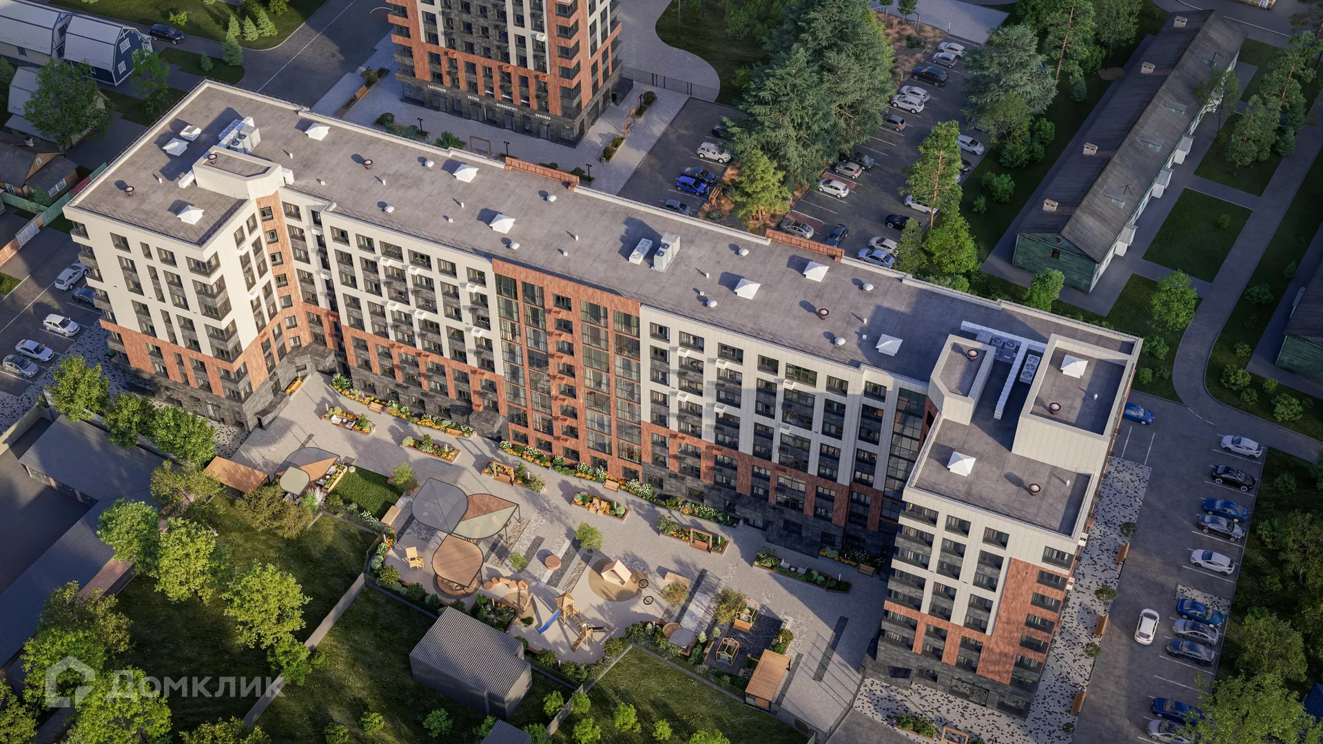 Планировка 1-комнатной квартиры 41.3 м² в ЖК Эко-квартал "Долина Ручьев", г. Ханты-Мансийск — фото 10