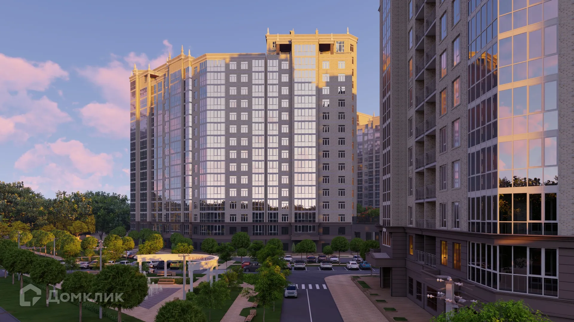 Планировка 3-комнатной квартиры 96.35 м² в «Сердце столицы», г. Майкоп — фото 4