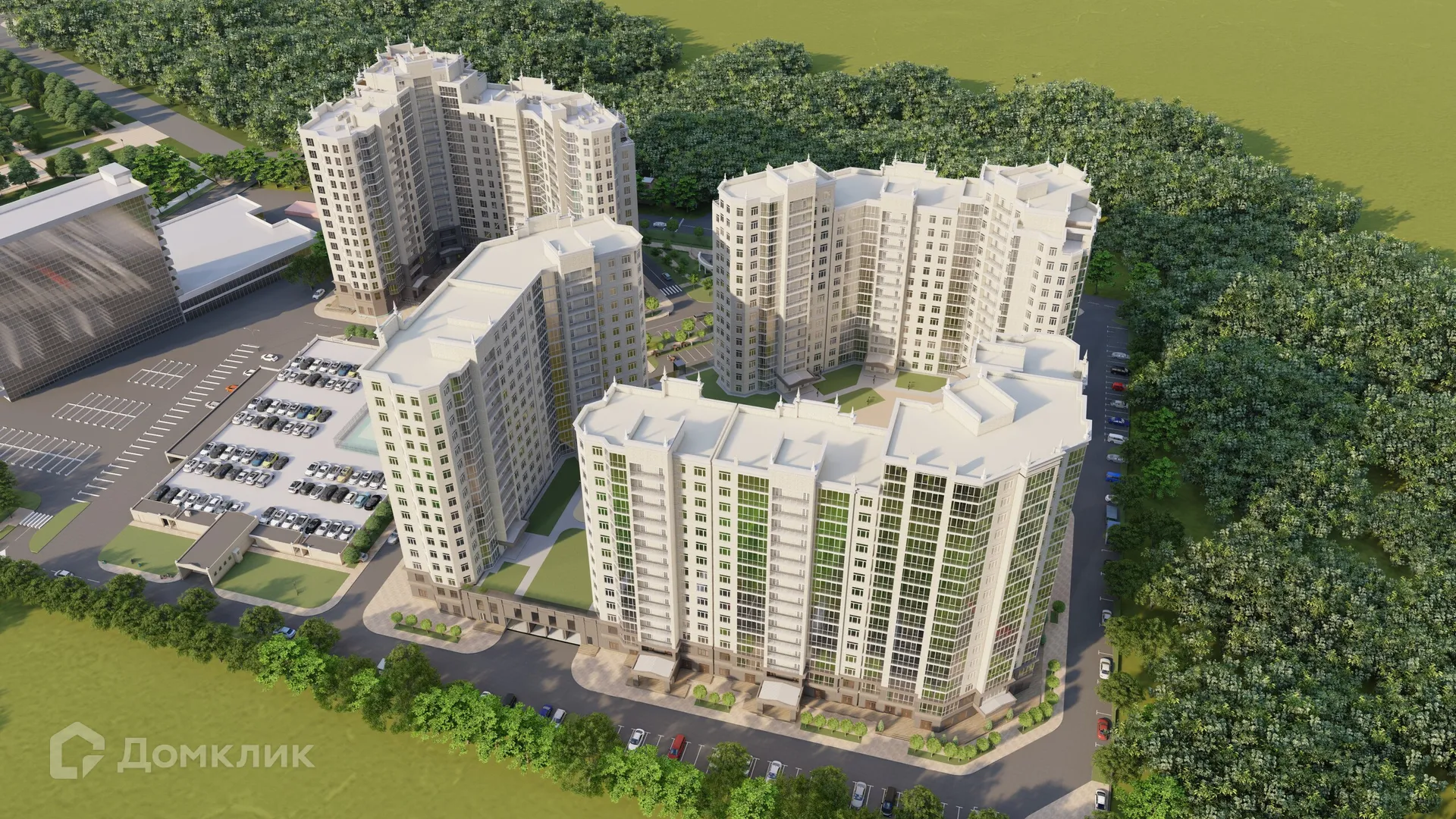 Планировка 1-комнатной квартиры 50.6 м² в «Сердце столицы», г. Майкоп — фото 12