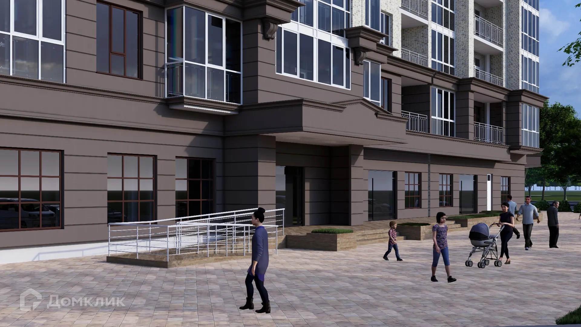 Планировка 2-комнатной квартиры 76.2 м² в «Сердце столицы», г. Майкоп — фото 15