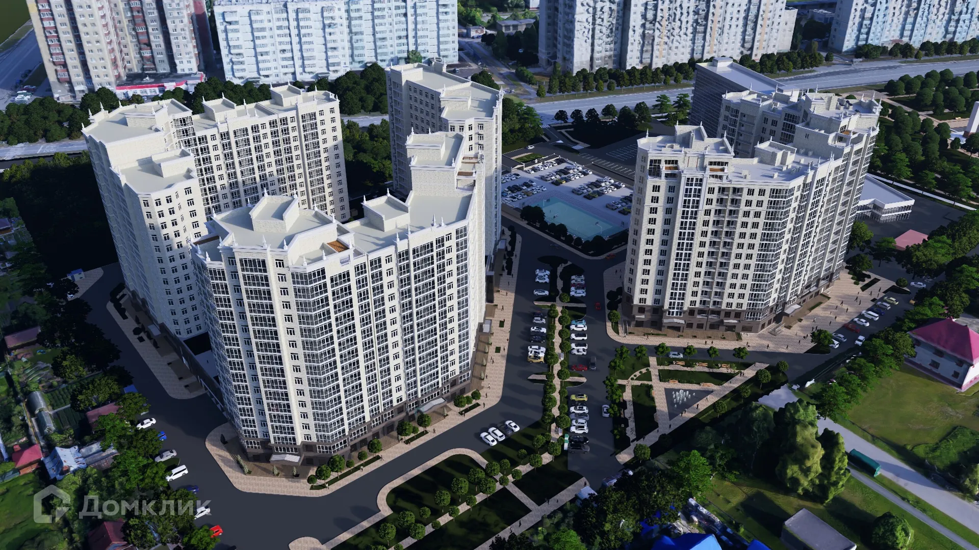 Планировка 2-комнатной квартиры 76.2 м² в «Сердце столицы», г. Майкоп — фото 30