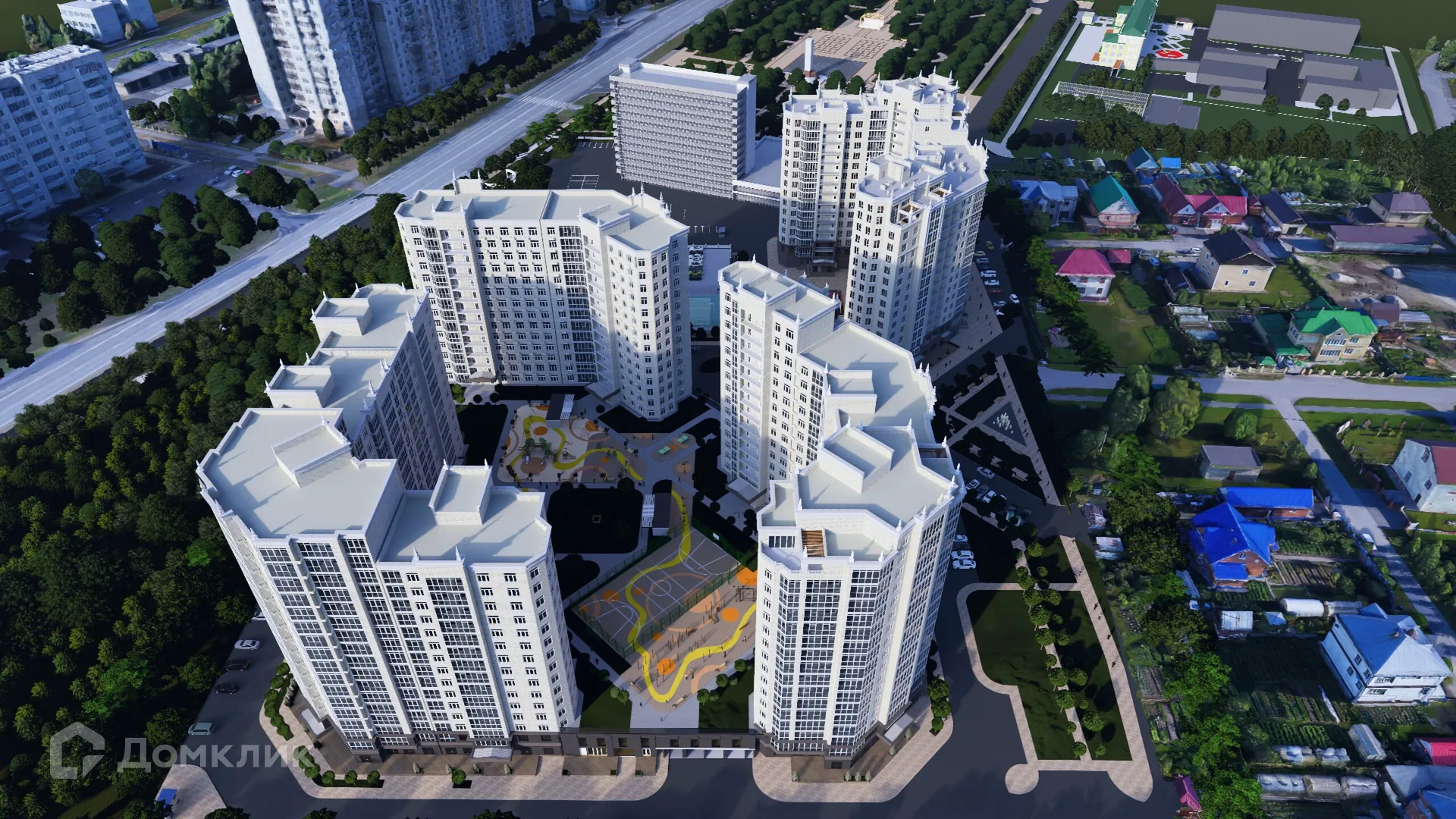 Планировка 3-комнатной квартиры 197.77 м² в «Сердце столицы», г. Майкоп — фото 17