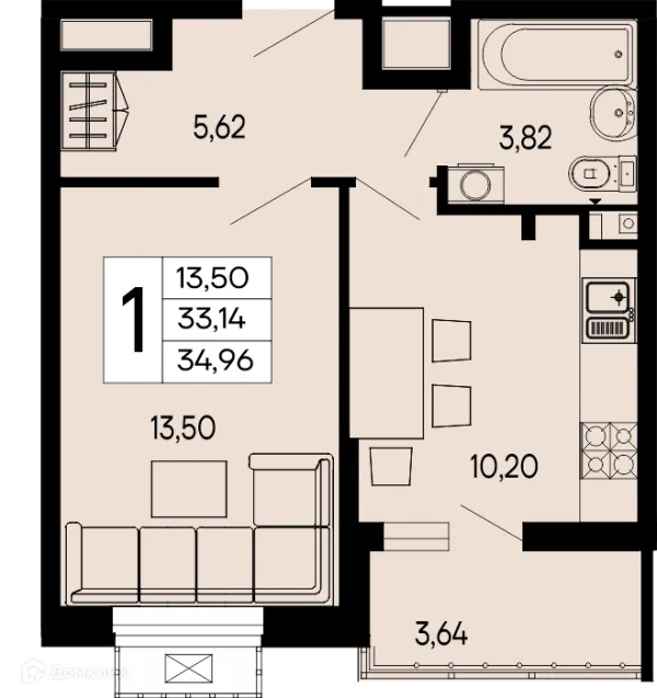 Квартира в "Эпос"