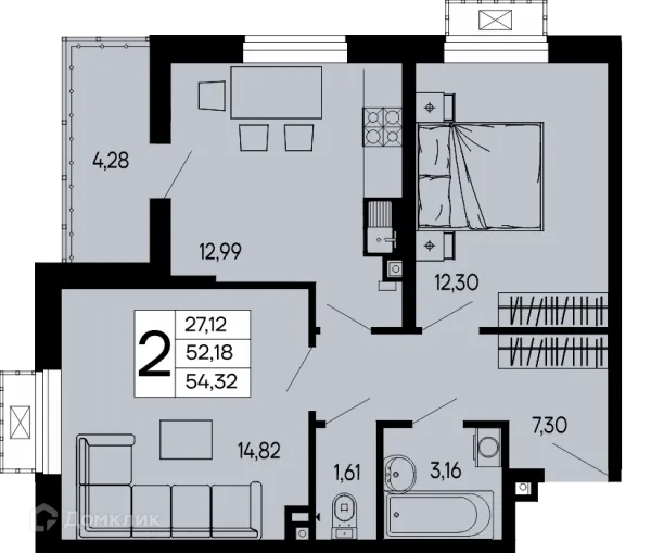 Квартира в "Эпос"