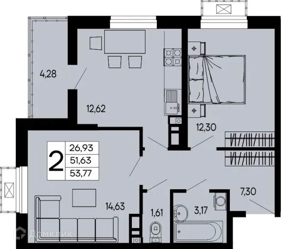 Квартира в "Эпос"