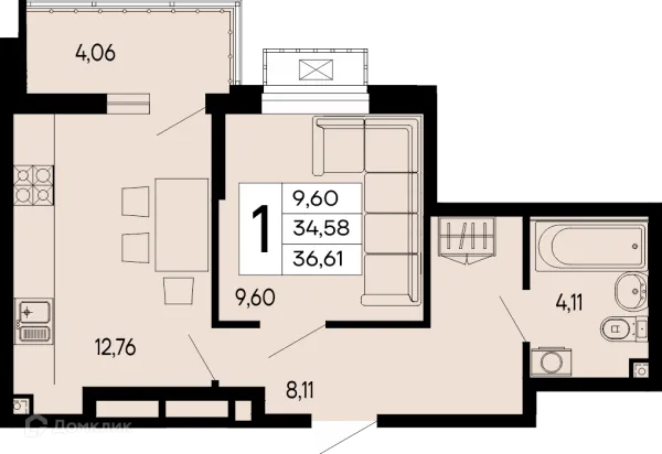 Квартира в "Эпос"