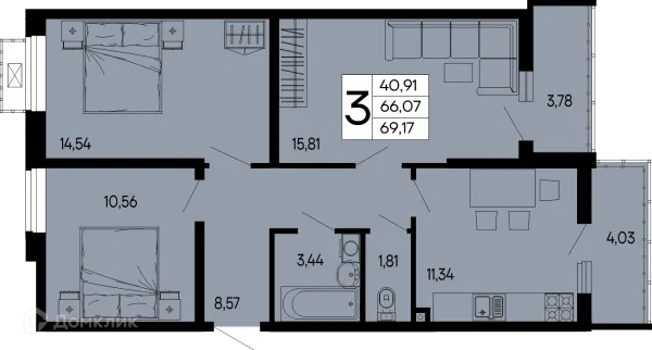 Квартира в "Эпос"