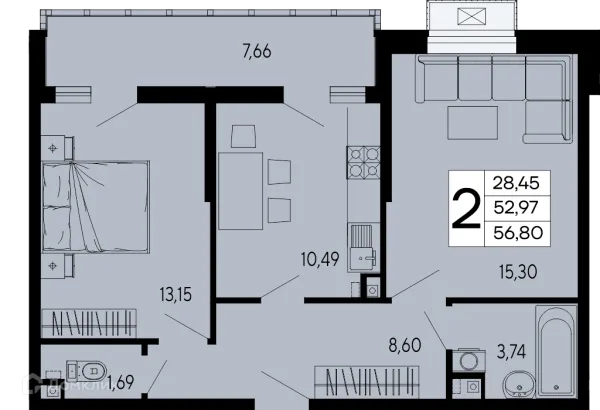 Квартира в "Эпос"