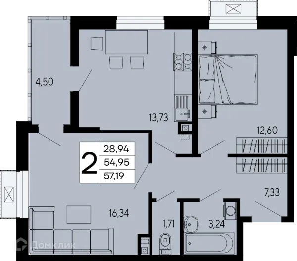 Квартира в "Эпос"