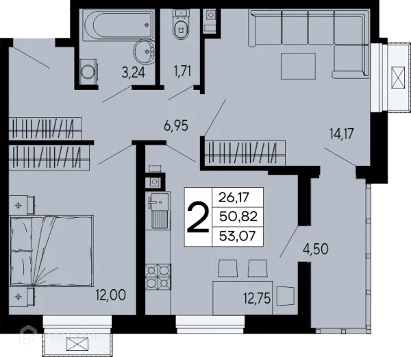 Квартира в "Эпос"