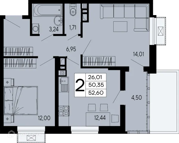 Квартира в "Эпос"