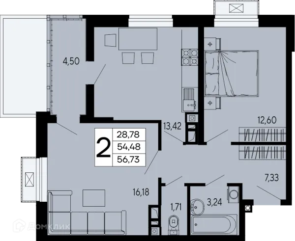 Квартира в "Эпос"