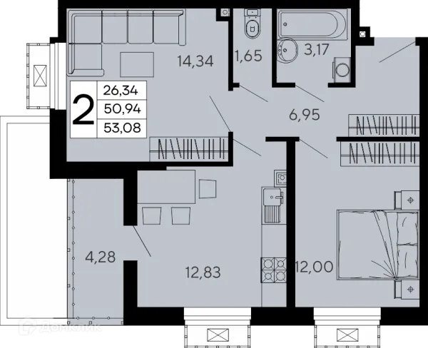 Квартира в "Эпос"