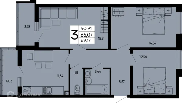 Квартира в "Эпос"