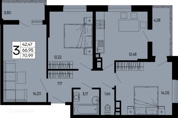 Квартира в "Эпос"