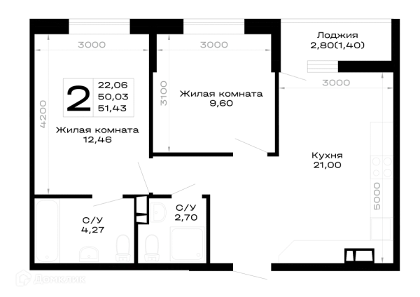 Квартира в Горные высоты