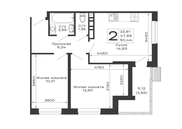 Квартира в ЖК Долина