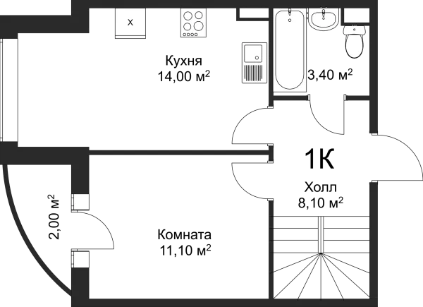 Квартира в ЖК Рахманинов