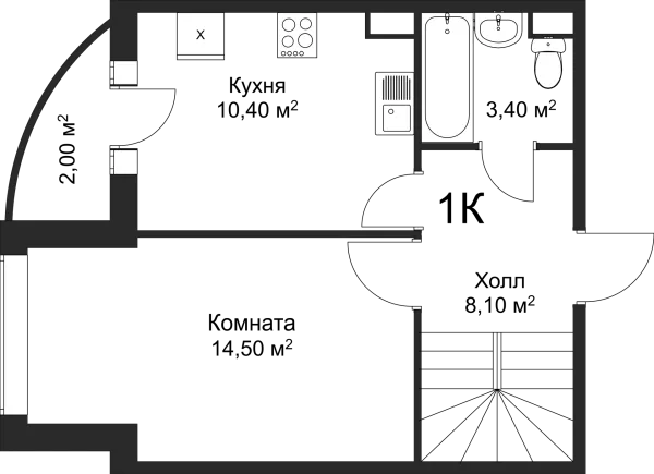 Квартира в ЖК Рахманинов