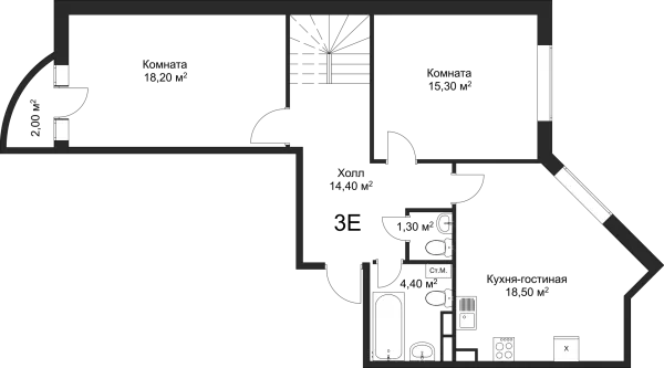 Квартира в ЖК Рахманинов