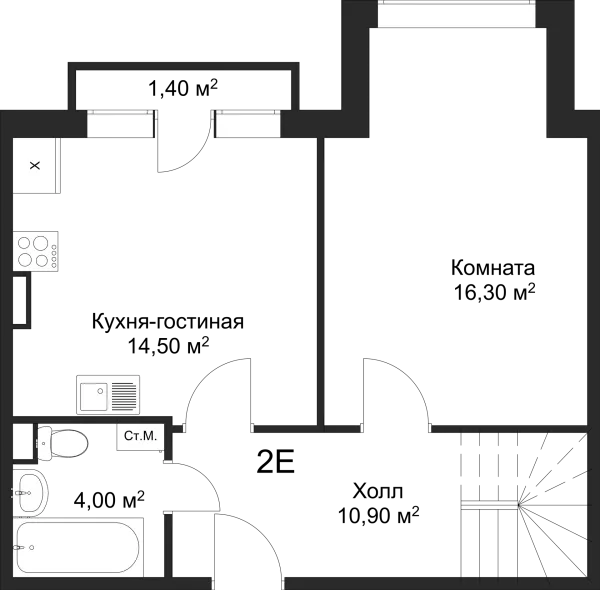 Квартира в ЖК Рахманинов