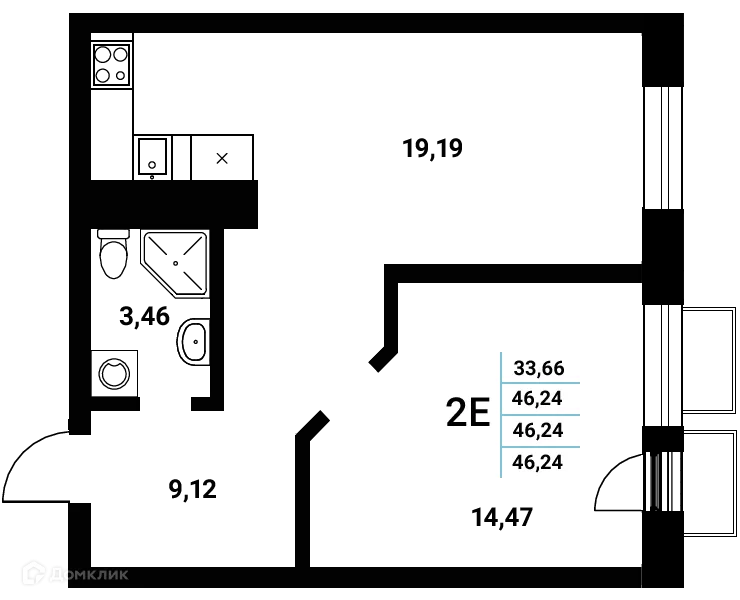 Фото квартиры в ЖК Z-town (Зет-таун)