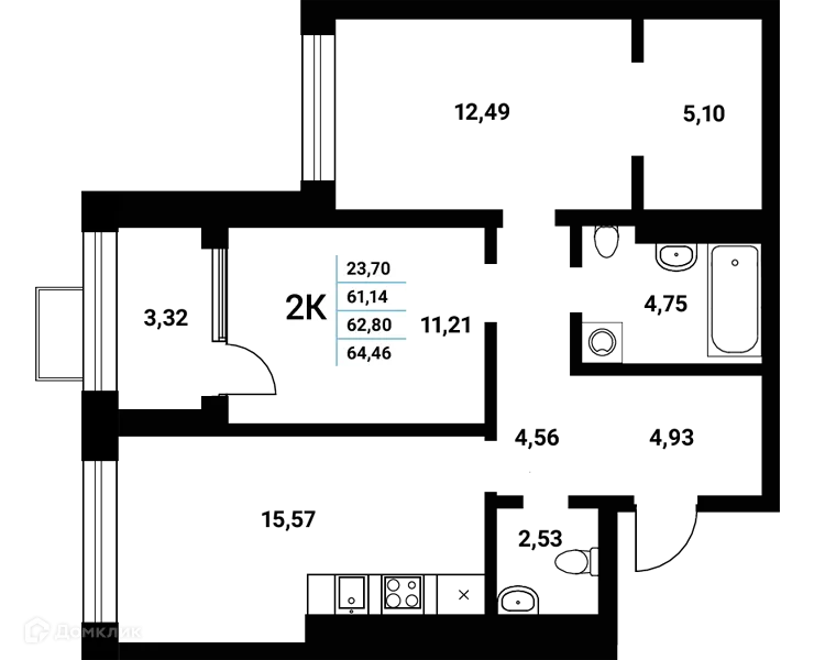 Фото квартиры в ЖК Z-town (Зет-таун)