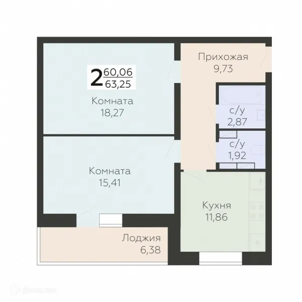 Квартира в ЖК Nova Парк (Нова Парк)