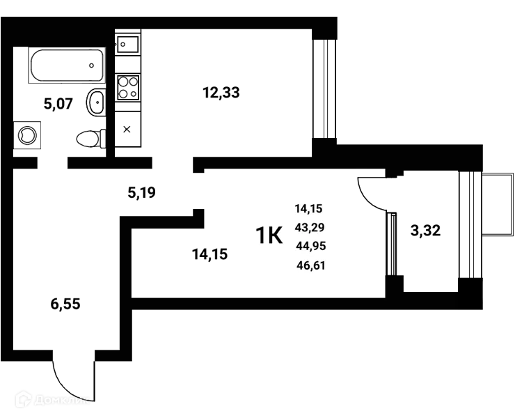 Фото квартиры в ЖК Z-town (Зет-таун)