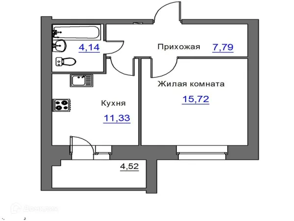 Квартира в ЖК Дом по ул. Карачевская