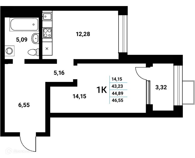 Фото квартиры в ЖК Z-town (Зет-таун)